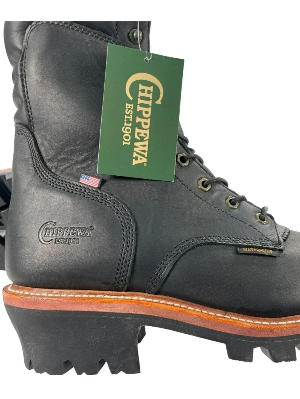 Chippewa Super Logger Black 9